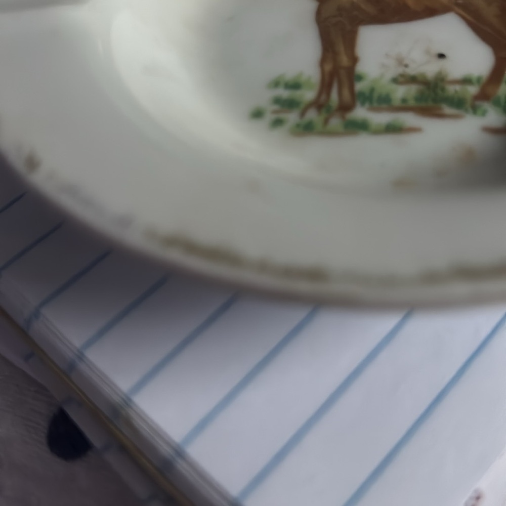 Vintage Napco Horse Design Ashtray - Picture 3 of 4
